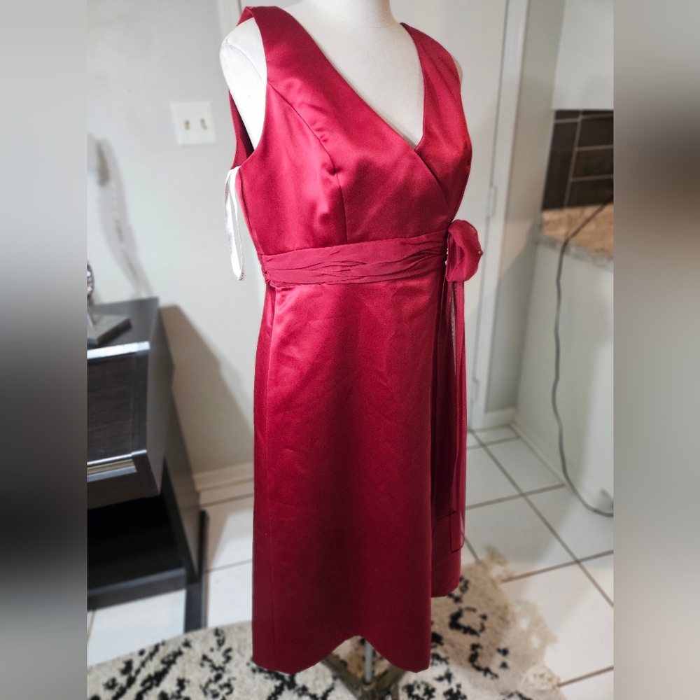 Gorgeous! After Six Claret Formal Dress Size 12 - Picture 3 of 7